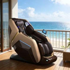 Yijie Factory New Professional Heart Detection Modern 4D Zero Gravity Full Body Shiatsu Massage Chair