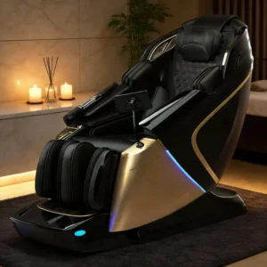 Yijie OEM Electric 4D Zero Gravity Dual Core Massage Chair with Foot SPA New Technology