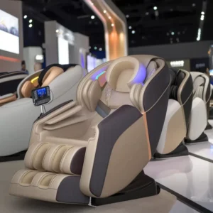 Zero Gravity 4D Massager Chair with Stretching Tapping Heating Back and Foot Full Body Massage Chair