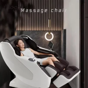 Zero Gravity 4D Mechanism Massage Chair Dual Row Foot Rollers Deep Calf Scrubbing Living Room Luxury