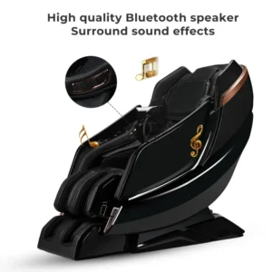 Zero Gravity 4D Real Large Airbags Massage Chair with Double Motors