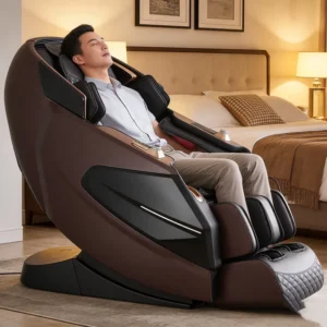 Zero Gravity 4D SL Track Electric with Full Body Airbags Massage Chair Made in China