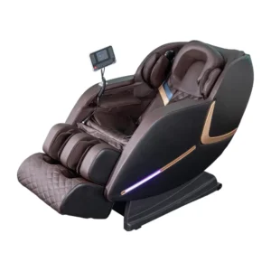 Zero Gravity AI Chair Massage Full Body Luxury Office Electric PU Leather 4D Shiatsu Kneading Pedicure Reclining Musical