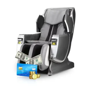 Zero Gravity Coin Operated Massage Chair Full Body Luxury Vending Massage Chair