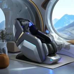 Zero Gravity Electric Massage Chair with Luxurious Leather