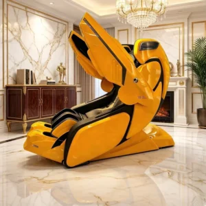 Zero Gravity Full Body Electric Heating PU Leather Airbag Foot Neck and Back Shiatsu 4D SL Commercial Massage Chair