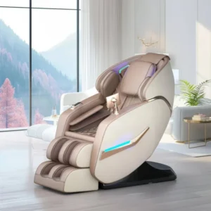 Zero Gravity Full Body Massage Chair with Heated Power and Foot Roller Therapy
