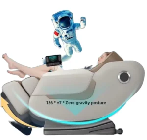 Zero Gravity Heating Full Body Massage Chair with Musical Function Plug-In Worldwide Voltage Compatibility for Home Use