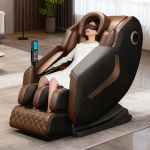 Zero Gravity Massage Chair 4D Shiatsu Kneading Full Body Massage Electric Luxury Recliner for Home Office Use
