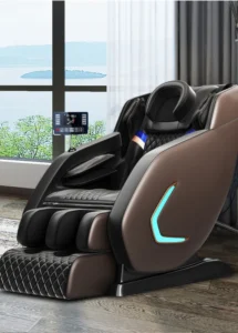 Zero Gravity Massager Heated Blood Circulation with Breathing Light 4D Zero Gravity Massage Chair