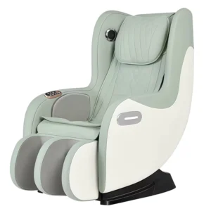 Zero Gravity SL Track Compact Design Massage Chair with Heated Seat Leg Air Compression and Bluetooth for Home Health Care