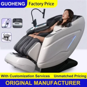 Zero Gravity Shiatsu Massage Chair Therapy Full Body Luxury 4D Electric Massage Chair