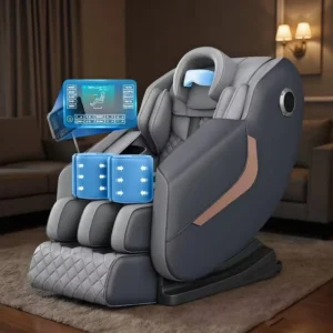 Zero Gravity Space Capsule Massage Chair with Intelligent Massage Multiple Modes for Full Body Kneading and Heating