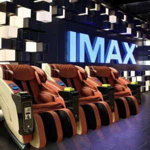 Zero-gravity Experience Modern Commercial Massage Chair with Bluetooth and Full Body Massage for Movie Theatre