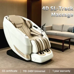 Zhipin Household Luxury Full Body Massage Chair 4D Manipulator Zero Gravity Hot Compress Intelligent Voice Control Air Pulse
