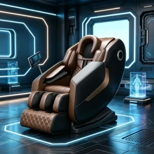 Zhipin PU Leather Foldable Fixed Roller Zero Gravity Full Body Portable 4D Massage Chair Touch Screen Foot Roller U shaped