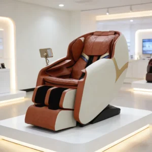 Zhipin Smart 3D Recliner Full Body Zero Gravity Bluetooth Speaker Heating Foot PU Leather Shiatsu Massage Chair Intelligent