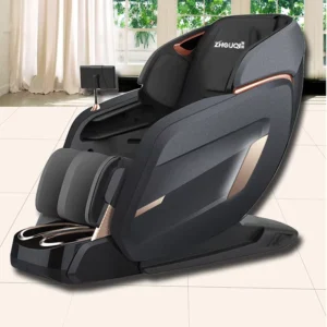 Zhouqi Full Body 3D Zero Gravity Office Massage Chair with Bluetooth Music & Heating Body Care Features